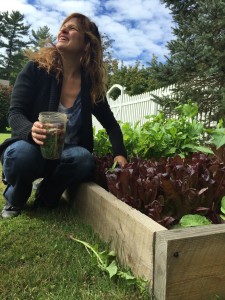 Ann at her Garden